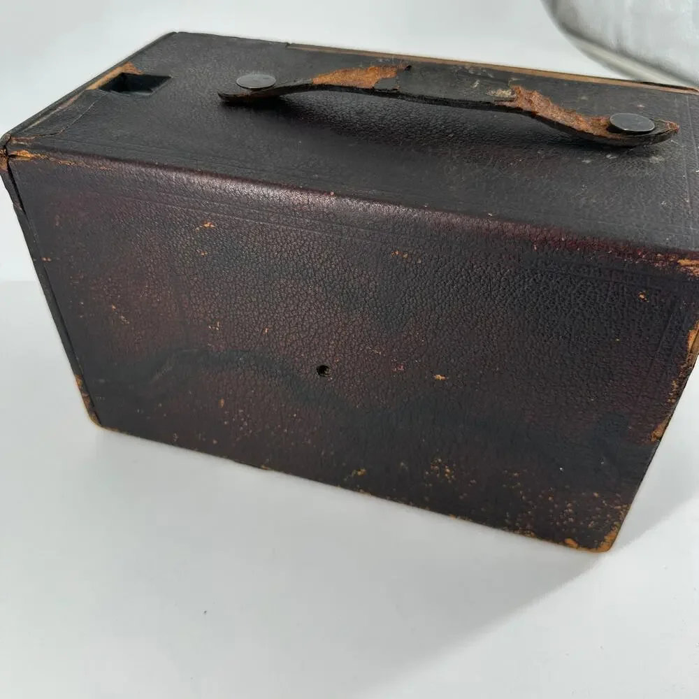 1897 Vive Camera No. 4 Antique 4x5 Plate Camera w/ Focusing Hood Chicago
